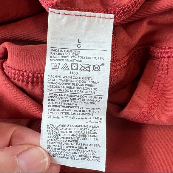 OLD NAVY Active PowerSoft High Rise Go Dry Leggings Joggers Size L - Picture 6 of 9